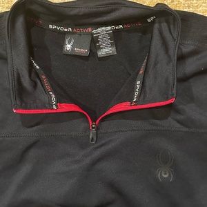 Spyder active 1/4 zip up men's M